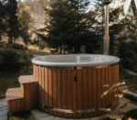 Hot Tub mit integriertem Ofen