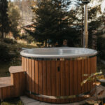 Hot Tub mit integriertem Ofen
