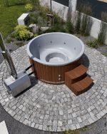 Hot Tub mit externem Ofen