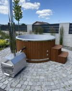 Hot Tub mit externem Ofen – Bild 5