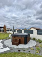 Hot tub - externem Ofen (mit Liegefläche) – Bild 14