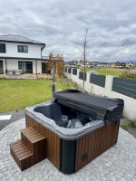 Hot tub - externem Ofen (mit Liegefläche) – Bild 9