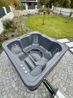 Hot tub - externem Ofen (mit Liegefläche) – Bild 8