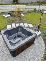Hot tub - externem Ofen (mit Liegefläche) – Bild 6