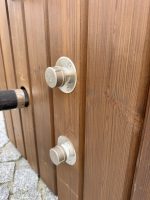Hot tub - externem Ofen (mit Liegefläche) – Bild 3