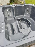 Hot tub - externem Ofen (mit Liegefläche) – Bild 13