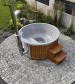 Hot Tub mit integriertem Ofen