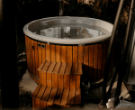 Hot Tub mit integriertem Ofen – Bild 2