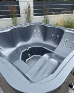 Hot tub mit Liegefläche - externem Ofen – Bild 14